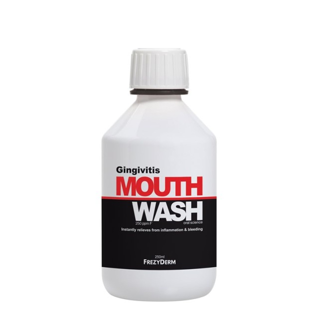 Frezyderm  Gingivital Mouthwash Στοματικό Διάλυμα για την Αντιμετώπιση της Ουλίτιδας, 250ml
