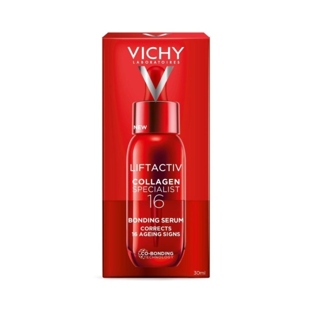 Vichy Liftactiv Collagen Specialist 16 Ενυδατικό & Αντιγηραντικό Serum Προσώπου με Νιασιναμίδη & Πεπτίδια για Λάμψη & Σύσφιξη 30ml
