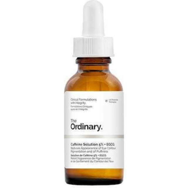 The Ordinary Caffeine Solution 5% + EGCG Hydrators Ενυδατικό Serum Προσώπου με Υαλουρονικό Οξύ για Λεύκανση 30ml