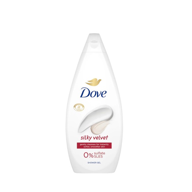 Dove Αφρόλουτρο Silky Velvet 250ml