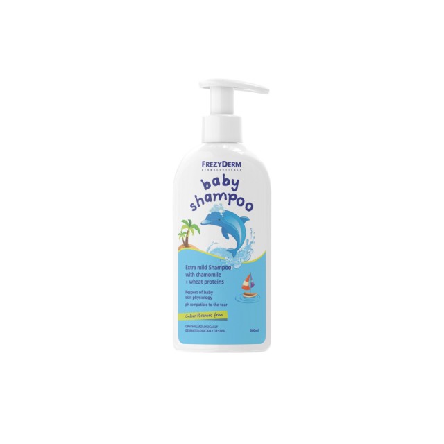 Frezyderm Baby Shampoo με Χαμομήλι 200 με Αντλία