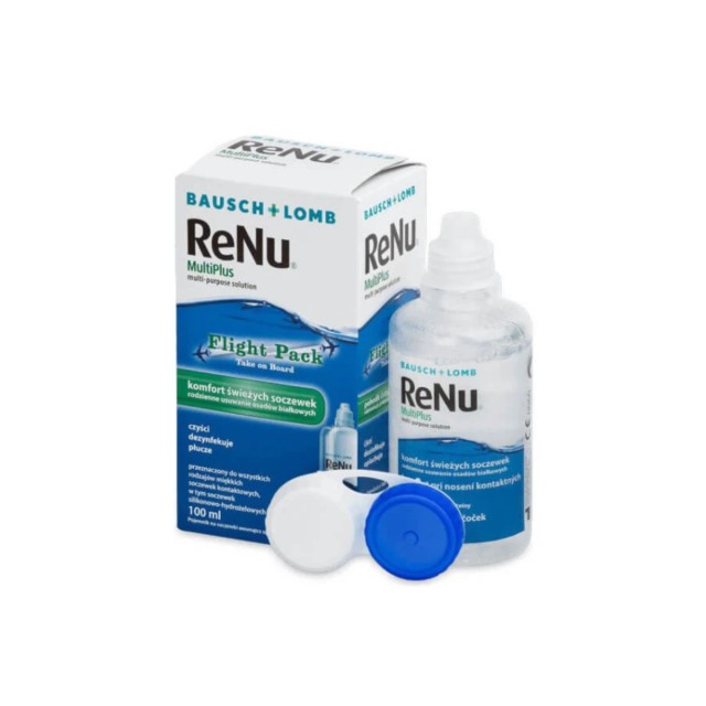 Bausch & Lomb ReNu MultiPlus Flight Pack Υγρό Φακών Επαφής 100ml