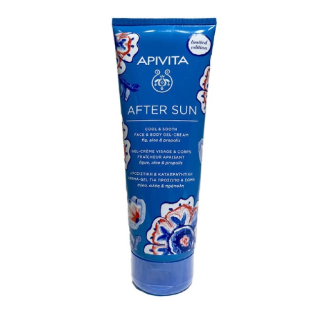 Apivita Cool & Sooth After Sun Gel για Πρόσωπο και Σώμα με Aloe Vera & Πανθενόλη 200ml