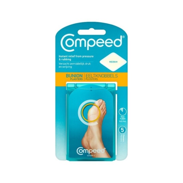 Compeed Επιθέματα Μεσαία για Κότσια 5 τμχ