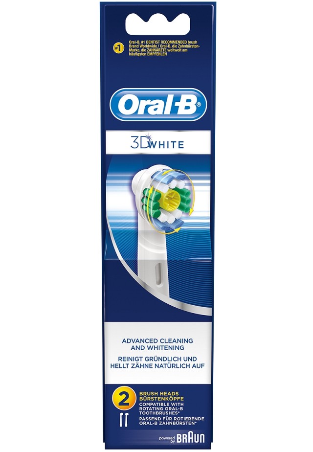 ORAL-B ΑΝΤΑΛΛΑΚΤΙΚΑ WHITE & CLEAN 2ΤΜΧ