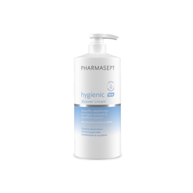 Pharmasept Hygienic Shower Cream Σώμα, Πρόσωπο & Ευαίσθητη Περιοχή 1000ml