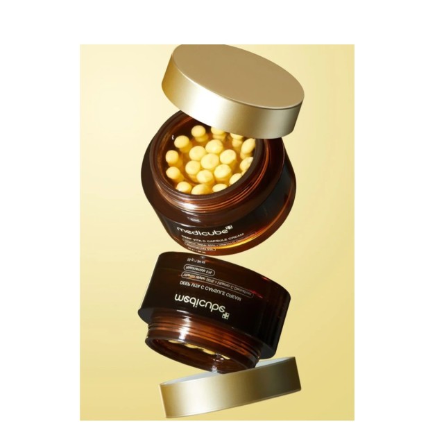 Medicube Deep Vita C Capsule Ενυδατική Κρέμα Προσώπου με Βιταμίνη C & Νιασιναμίδη 55gr