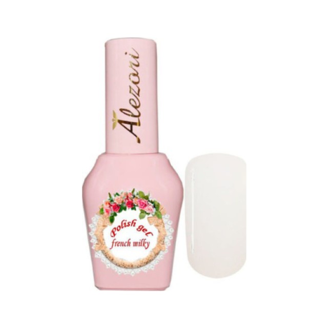Alezori French Ημιμόνιμο Βερνίκι Νυχιών Milky 15ml