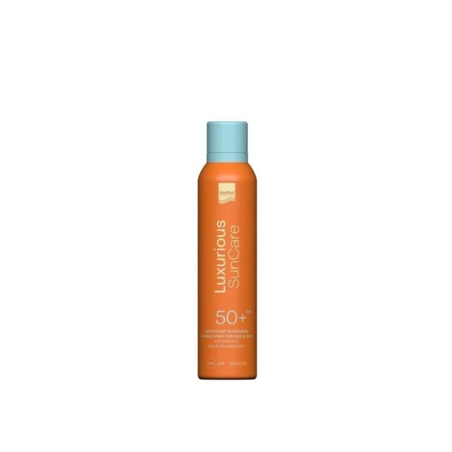 Luxurious Suncare Antioxidant Sunscreen Invisible Spray Spf 50+Face & Body 200ml
