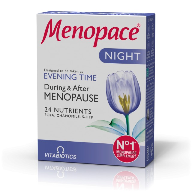 VITABIOTICS Menopace Night 30tabs