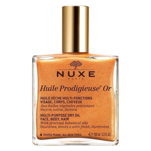 Nuxe Huile Prodigieuse Or Multi-Purpose Ξηρό Shimmering Λάδι 100ml