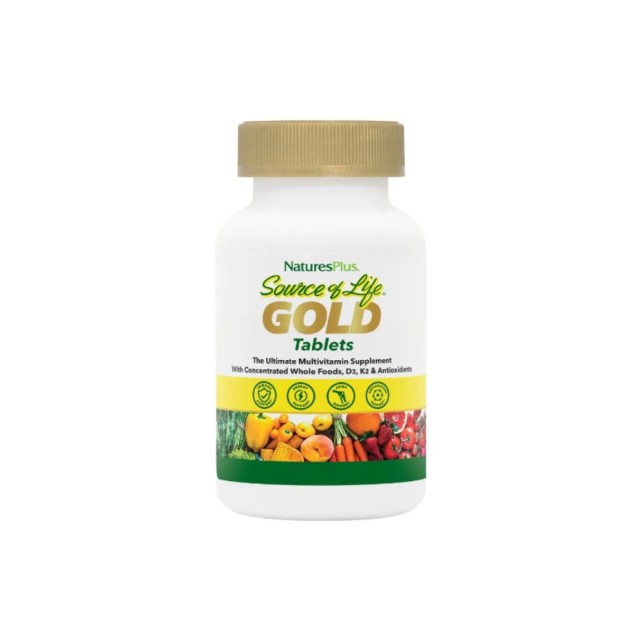 Natures Plus Source of Life Gold, 180 mini tabs