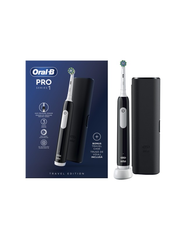 ORAL-B PRO 1 CR. ACTION BLACK HANGER