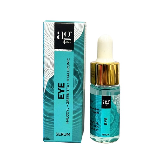 Ag Pharm Eye Ενυδατικό & Αντιγηραντικό Serum Ματιών με Υαλουρονικό Οξύ & Βιταμίνη B5 για Μαύρους Κύκλους & Λάμψη 10ml