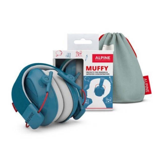 Alpine Muffy Kids Παιδικές Ωτοασπίδες σε Γαλάζιο Χρώμα