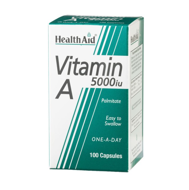 Health Aid Vitamin A 5000i.u 100softcaps