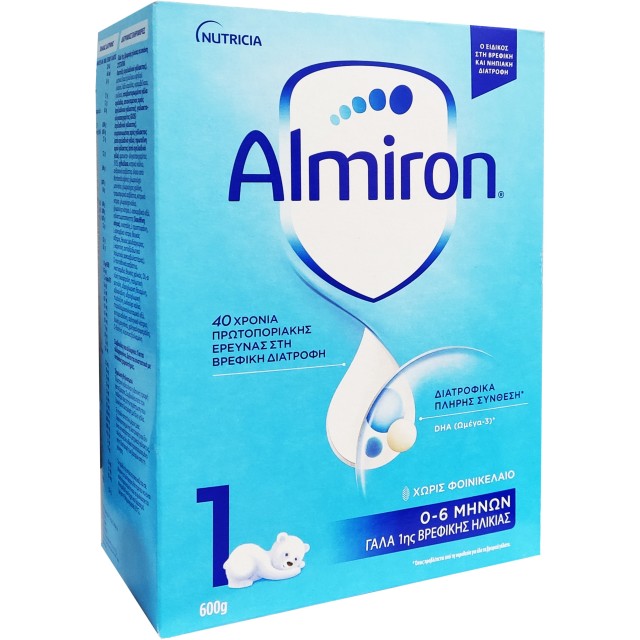 Nutricia Almiron 1 Baby Milk 0-6m, 600g