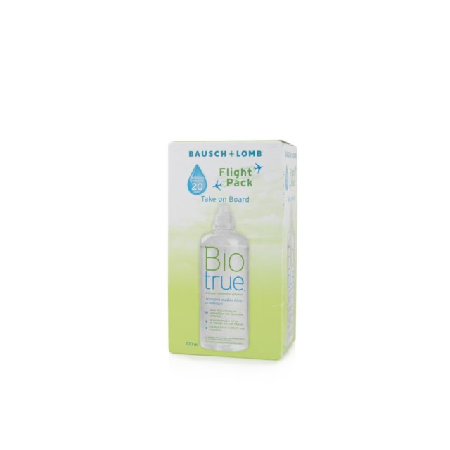 Bausch & Lomb Biotrue Flight Pack Υγρό Φακών Επαφής σε Ταξιδιωτική Συσκευασία 100ml
