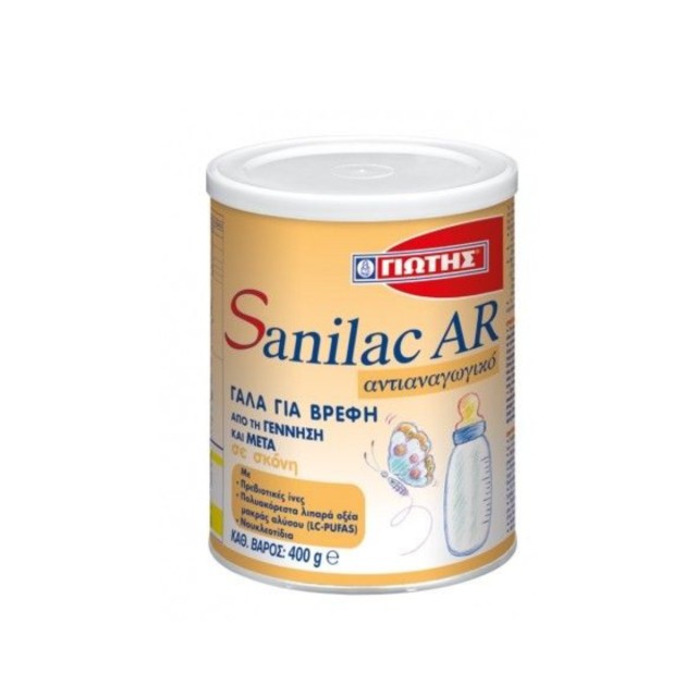 Sanilac AR Αντι-Αναγωγικό Βρεφικό Γάλα από 0m+, 400g
