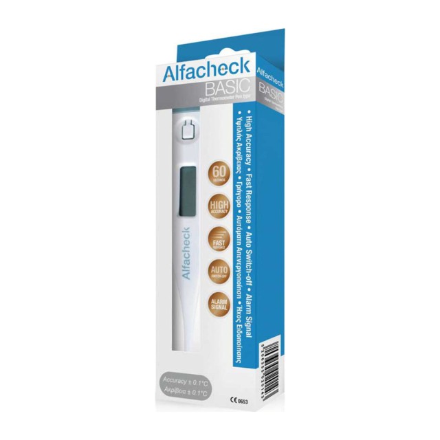 Alfacheck Basic Ψηφιακό Θερμόμετρο