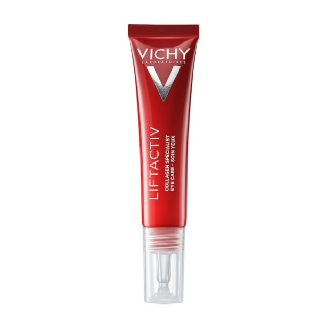 Vichy Liftactiv Collagen Specialist Ενυδατική & Αντιγηραντική Κρέμα Ματιών κατά των Μαύρων Κύκλων για Λάμψη με Κολλαγόνο 15ml