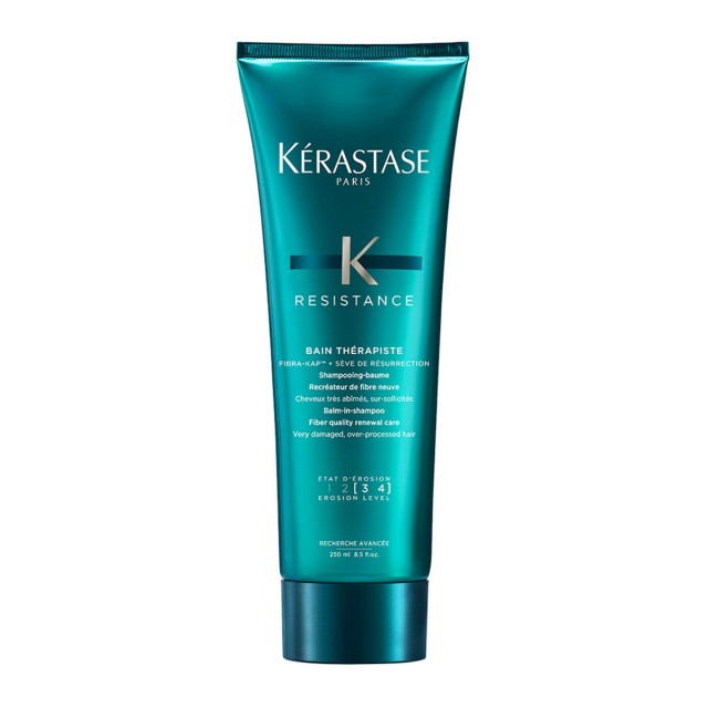 Kerastase Resistance Bain Therapiste Σαμπουάν Αναδόμησης/Θρέψης & Ενυδάτωσης για Ταλαιπωρημένα Μαλλιά 450ml