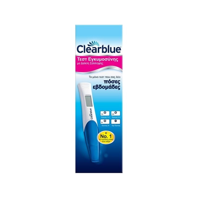 Clearblue Ψηφιακό Τεστ Εγκυμοσύνης με Δείκτη Σύλληψης 1τμχ