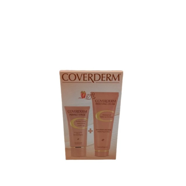 Coverderm Perfect Face 30ml 08 + Δωρεάν Αδιάβροχο Ντεμακιγιάζ 75ml