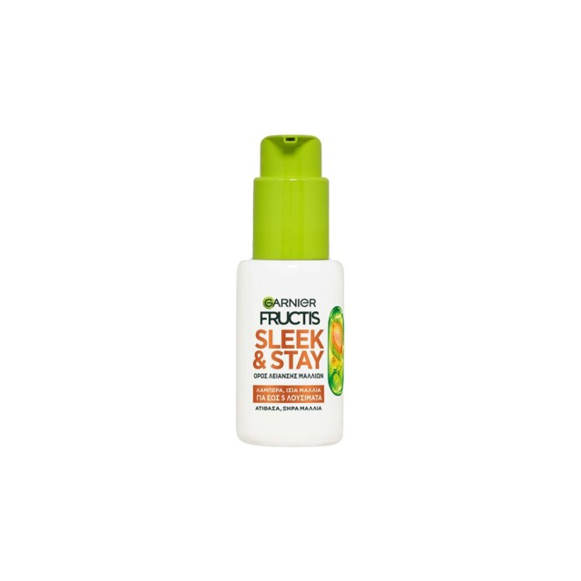 Garnier Fructis Sleek & Stay Serum Λείανσης για Ξηρά Μαλλιά με Κερατίνη 50ml