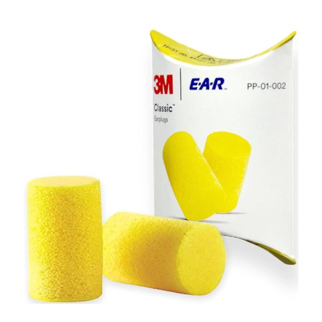 3M Ωτοασπίδες σε Κίτρινο Χρώμα