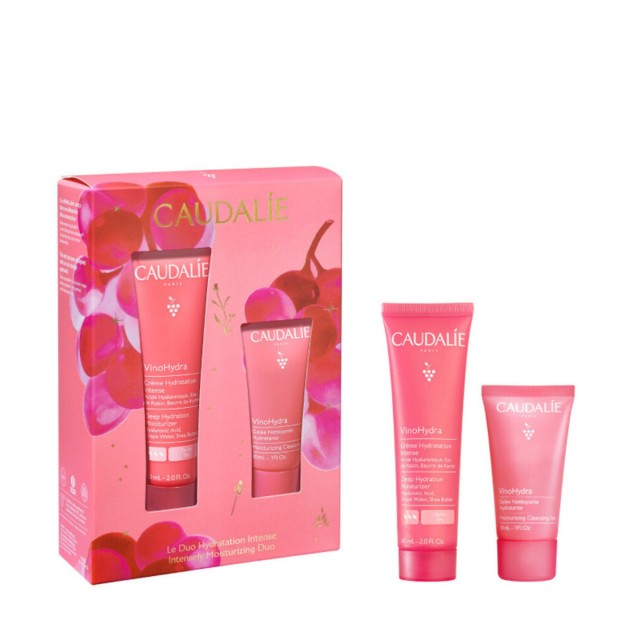 Caudalie VinoHydra Intensely Σετ Περιποίησης για Ενυδάτωση & Καθαρισμό Προσώπου 2τμχ