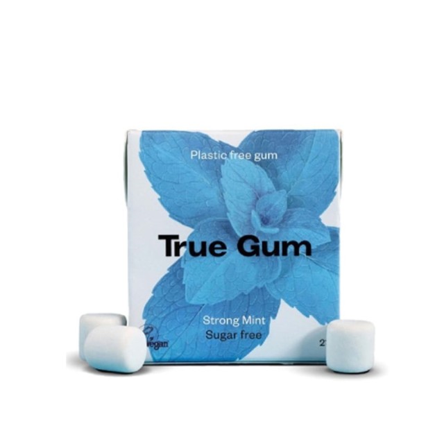 True Gum Strong Mint Τσίχλα με Γεύση Μέντας, 21g
