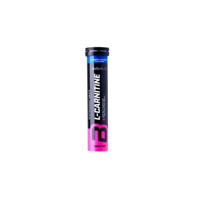 Biotech USA L-Carnitine Effervescent 500mg Raspberry Blueberry