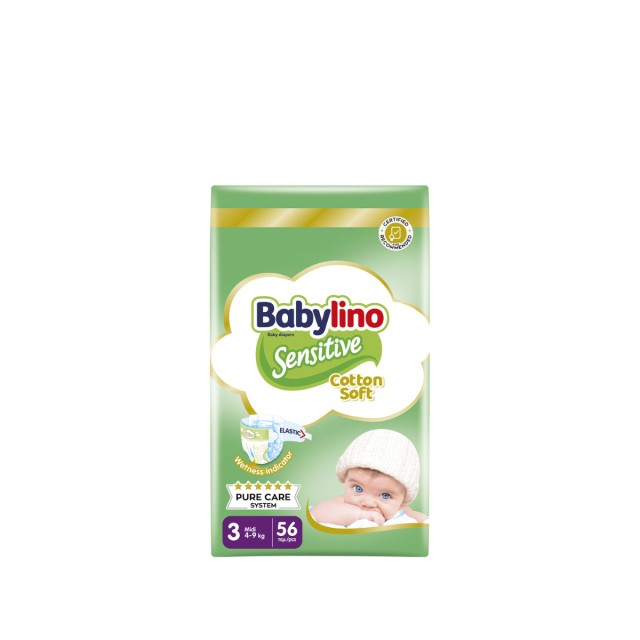 BABYLINO SENSITIVE Monthly Pack No3 (4-9Kg) 224τεμ