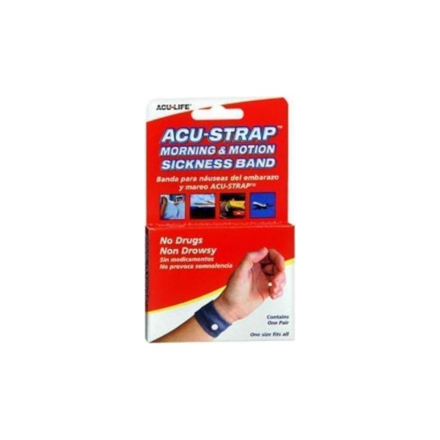 Acu-Life Motion Sickness Relief Βραχιόλια Μπλε για τη Ναυτία 2τμχ