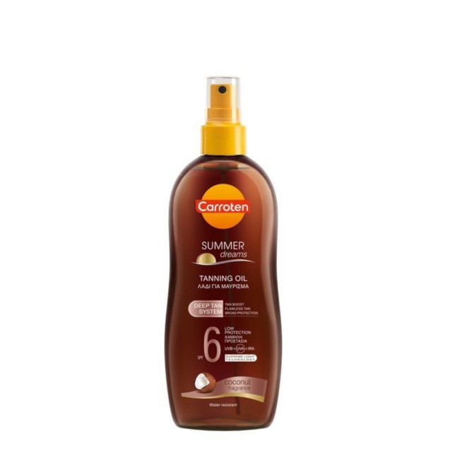 Carroten Summer Dreams Tanning Oil Spf6 200 ml