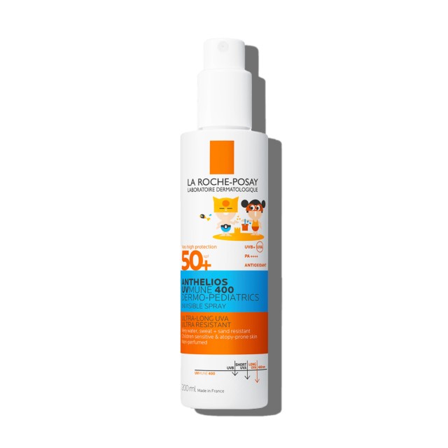 La Roche Posay Anthelios Dermo-Pediatrics SPF50+ Αδιάβροχο Παιδικό Αντηλιακό Spray 200ml