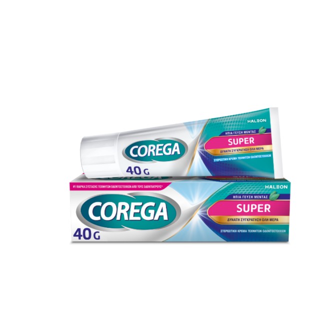 Corega Super Στερεωτική Κρέμα για Τεχνητή Οδοντοστοιχία 40 g