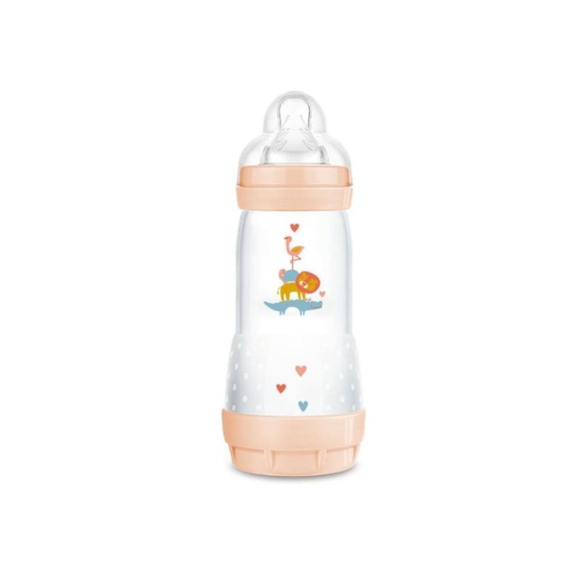 Mam Μπιμπερό Easy Start Anti-Colic Θηλή Σιλικόνη 4+ Μηνών 320 ml Κορίτσι