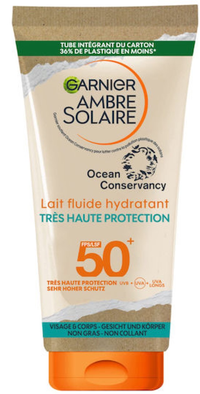Garnier Ambre Solaire Αντηλιακή Λοσιόν Προσώπου και Σώματος SPF50 175ml