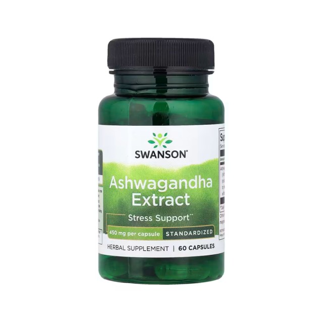 Swanson Ashwagandha Extract 450mg 60 κάψουλες