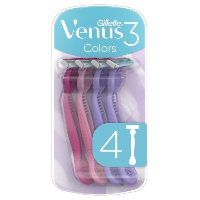 Gillette Venus Ξυραφάκια 3 & 1 τμχ Δώρο