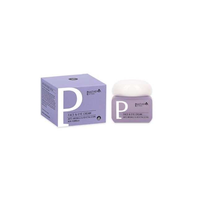Panthenol Extra Face & Eye Cream Αντιρυτιδική Κρέμα Προσώπου & Ματιών, 50ml
