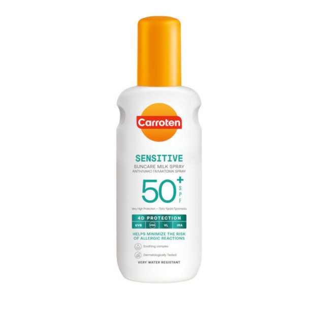Carroten Sensitive Αντηλιακό για το Σώμα SPF50 σε Spray 200ml