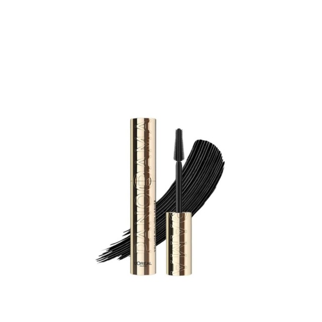Loreal Paris Panorama Volume Mascara Black, Mάσκαρα Μακράς Διάρκειας Για Όγκο - 9.9 g