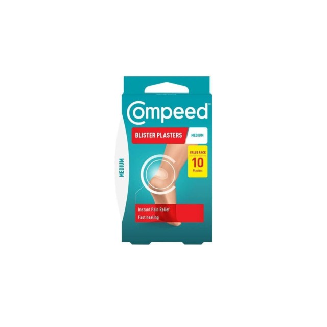 Compeed Επιθέματα Vesciche Back με Gel για Φουσκάλες Medium 10τμχ