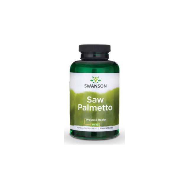 Swanson Saw Palmetto 540mg 250 κάψουλες