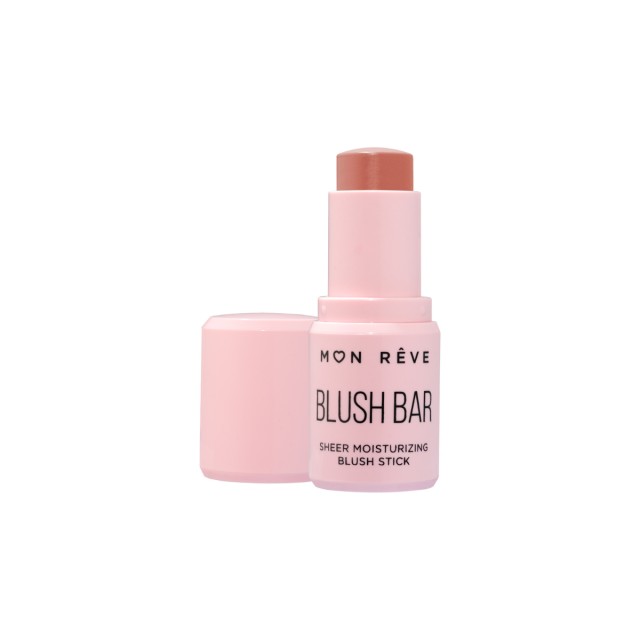 Mon Reve Blush Bar Κρεμώδες Ρουζ σε Μορφή Stick 01