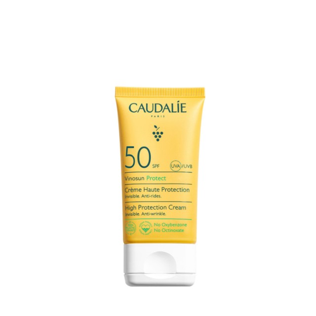 Caudalie Vinosun Protect High Protection Cream Αντιηλιακή Κρέμα Προσώπου με SPF50 50 ml