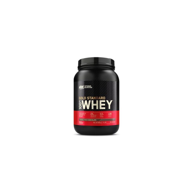 Optimum Nutrition Gold Standard 100% Whey Πρωτεΐνη Ορού Γάλακτος με Γεύση Double Rich Chocolate 900gr